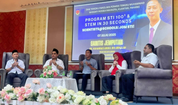 FTKPM Contributes Expertise to STI 100³ & STEM in 30 Seconds Programme at SMK Tengku Panglima Perang Tengku Muhammad